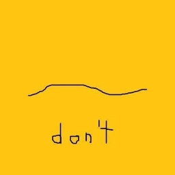 you're blind
